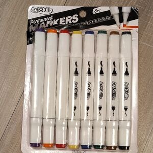ArtSkills Permanent Markers - Assorted Colors (8pc)